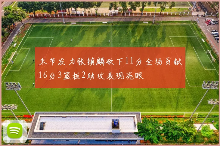 末节发力张镇麟砍下11分全场贡献16分3篮板2助攻表现亮眼