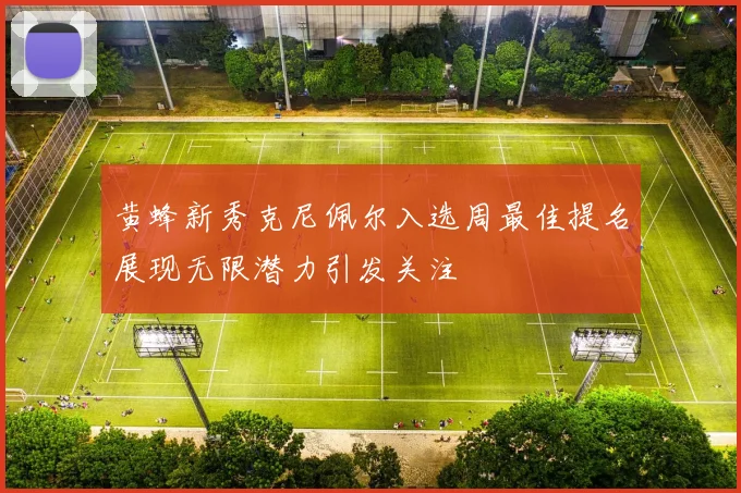 黄蜂新秀克尼佩尔入选周最佳提名展现无限潜力引发关注